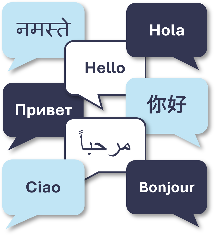 QualBot's multilingual capabilities